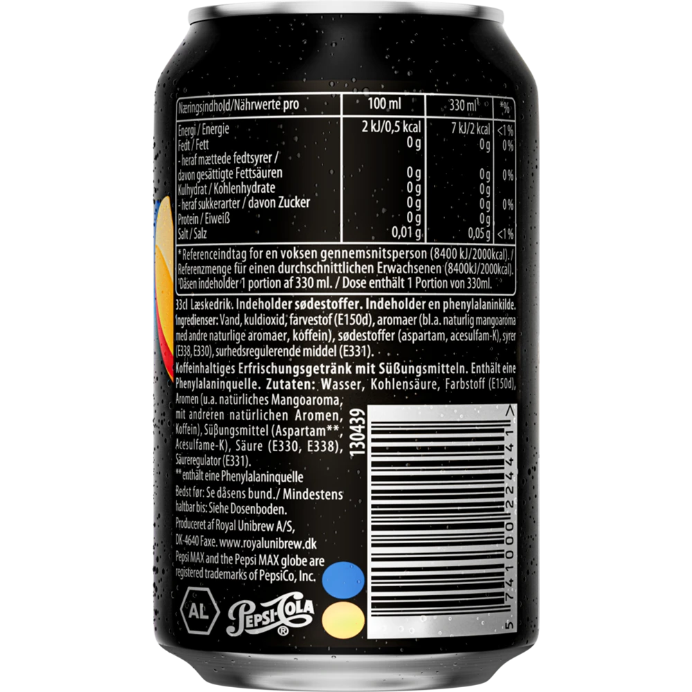 DPG Pepsi Max Mango