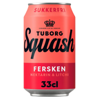 DPG Tuborg Squash Fersken Zuckerfrei