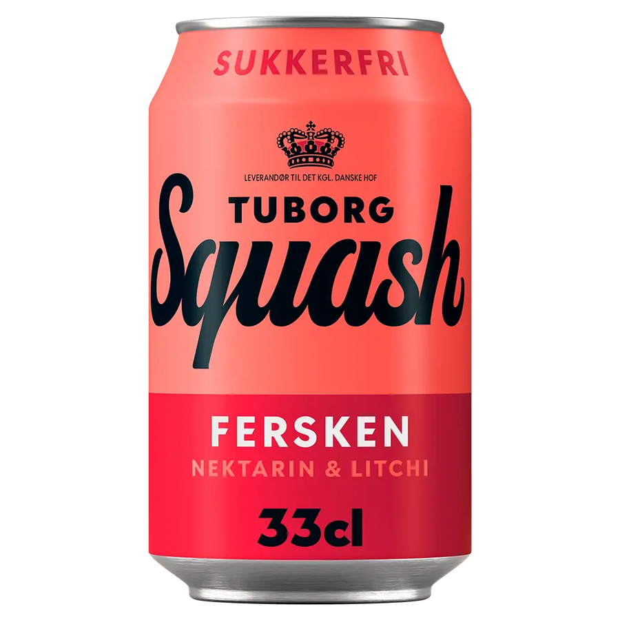 DPG Tuborg Squash Fersken Zuckerfrei