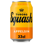 DPG Tuborg Squash Appelsin Zuckerfrei