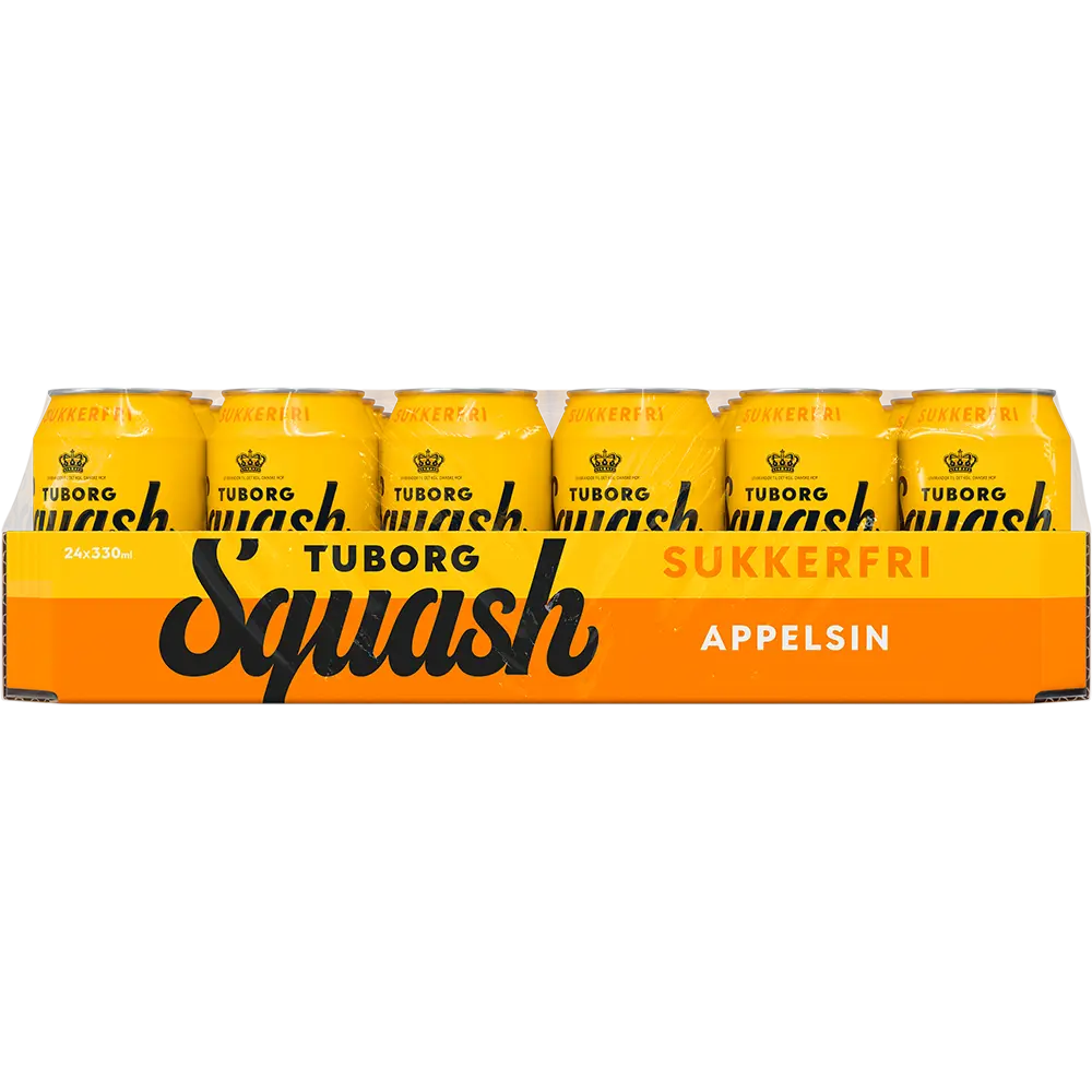 DPG Tuborg Squash Appelsin Zuckerfrei